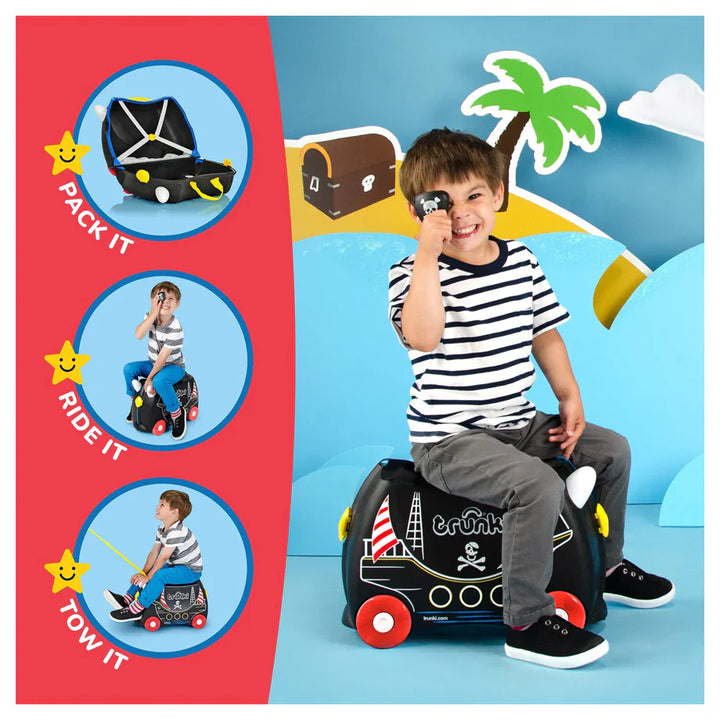 Trunki Ride on Luggage - Pedro the Pirate Ship