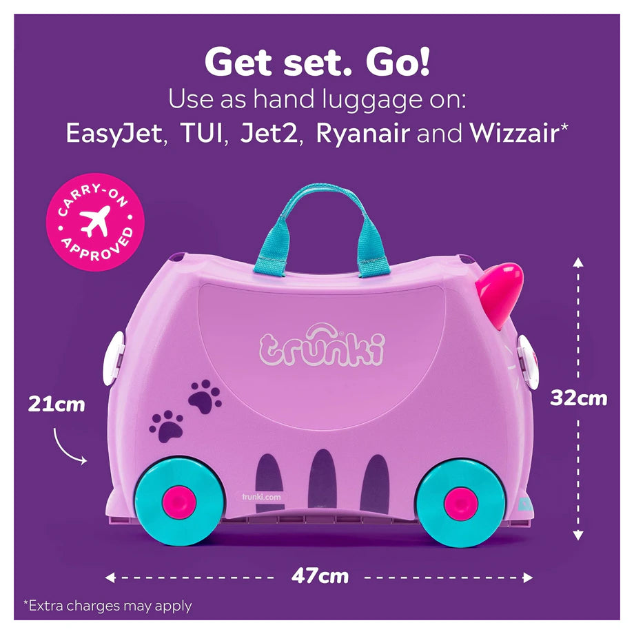 Trunki Ride on Luggage - Cassie the Cat