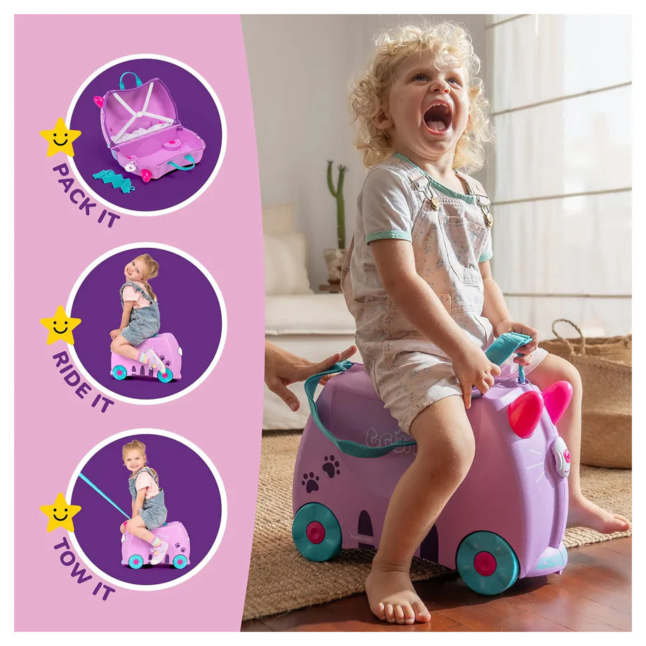 Trunki Ride on Luggage - Cassie the Cat