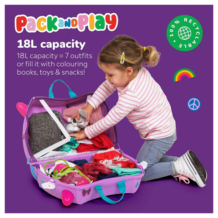 Trunki Ride on Luggage - Cassie the Cat