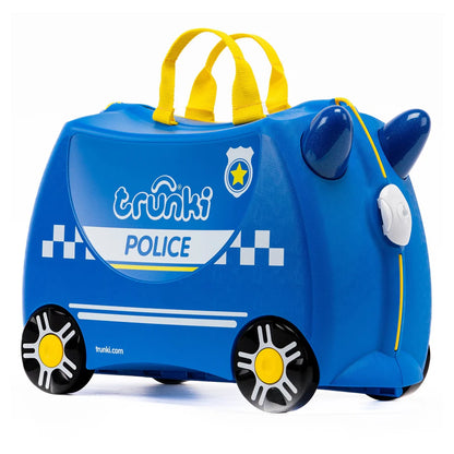 Trunki Ride on Luggage - Percy the Police Car