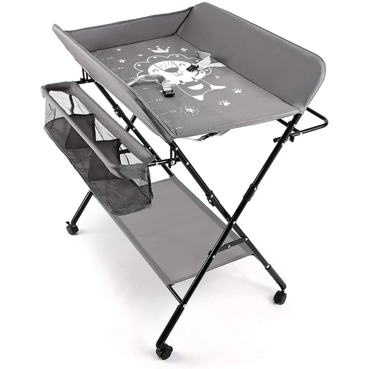 Teknum 4 in1 Diaper Changing Table Organizer (Grey)