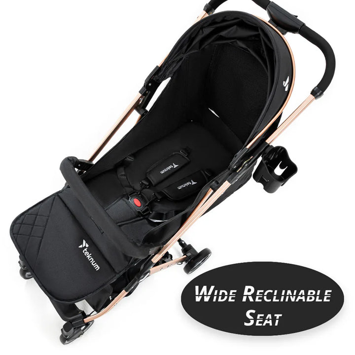 Teknum Explorer Travel Stroller (Black)