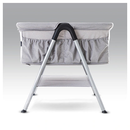 Teknum Fellow 2 Twin Bedside Crib Bassinet (Grey)