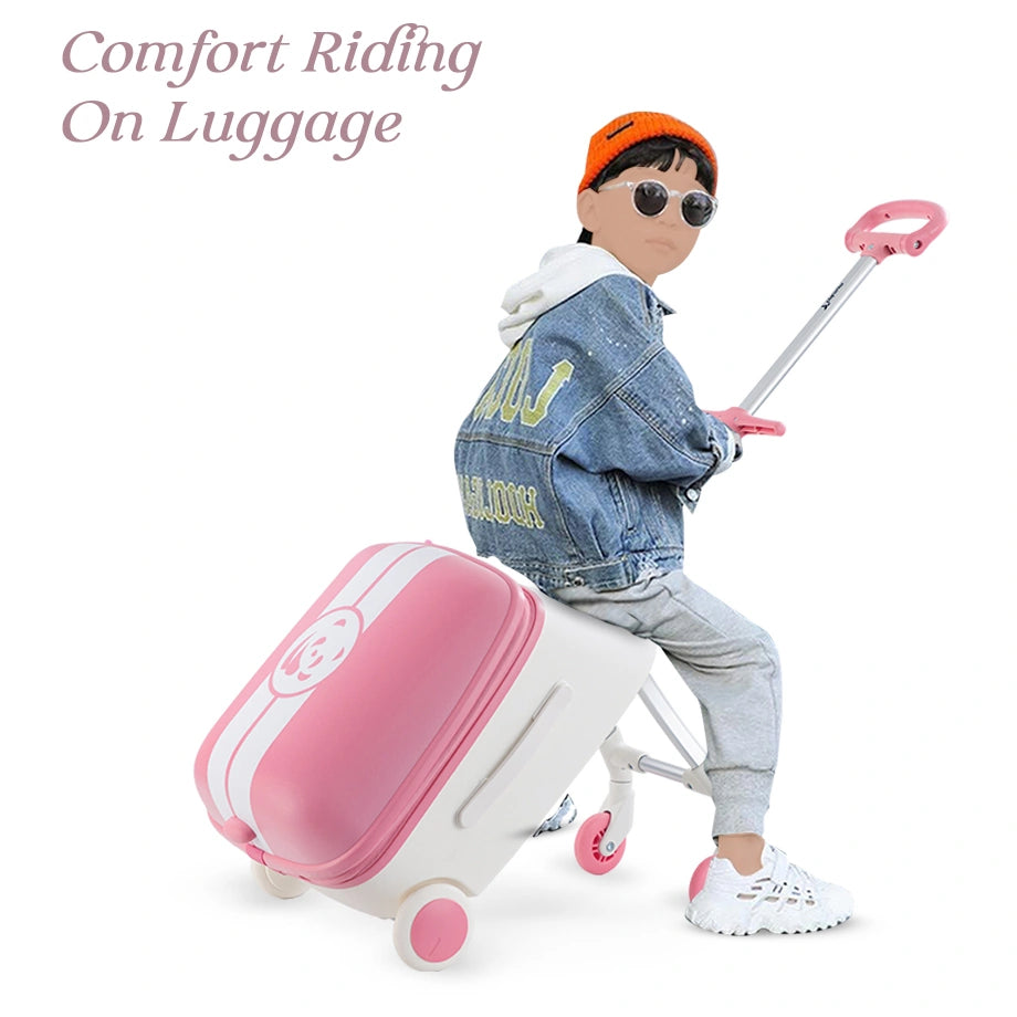 Teknum 3In1 Ride On Suitcase (Panda)