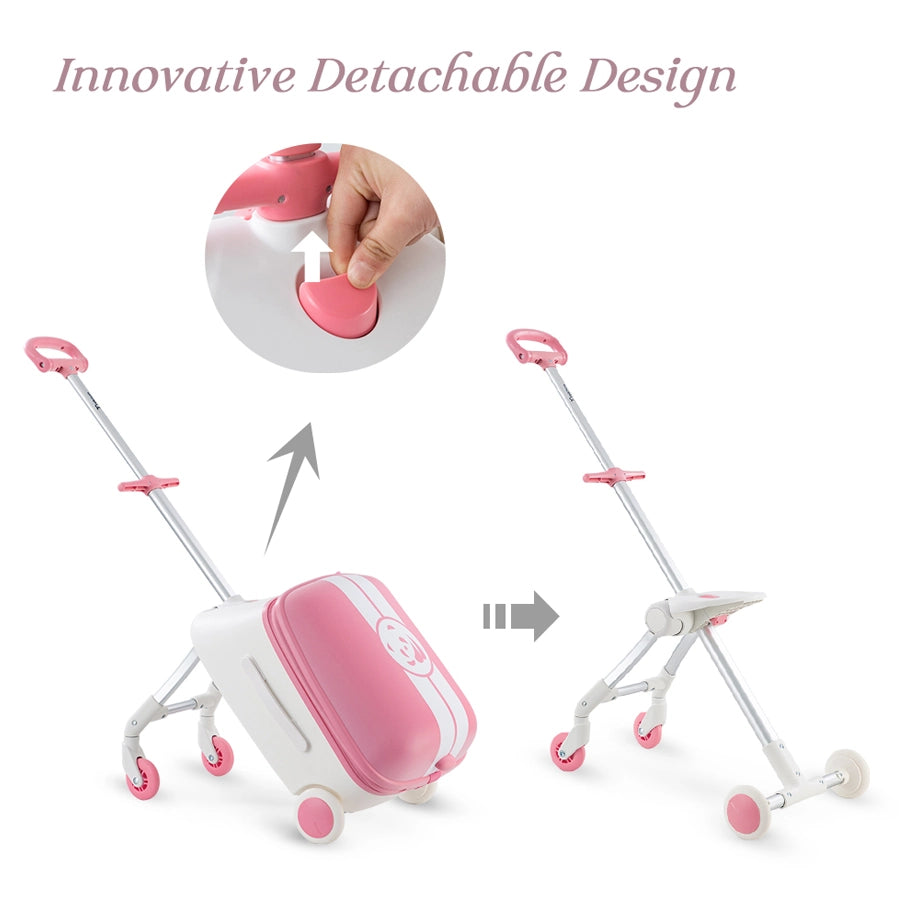 Teknum 3In1 Ride On Suitcase (Panda)