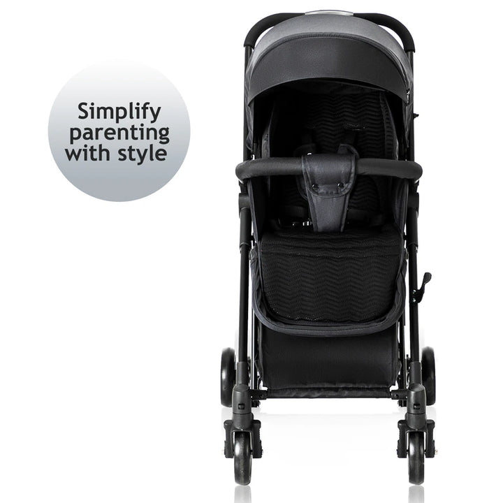 Teknum Stroller with Rocker (Black)