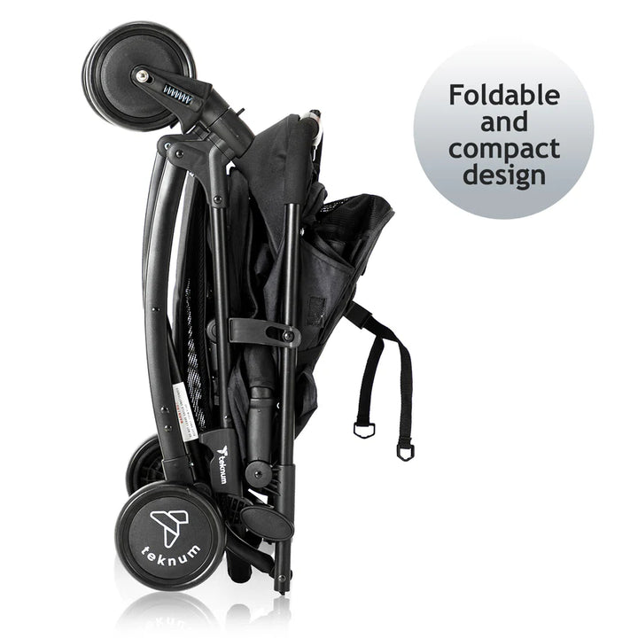 Teknum Stroller with Rocker (Black)