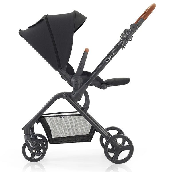 Teknum Stroll -1 Reversible Travel Stroller (Black)