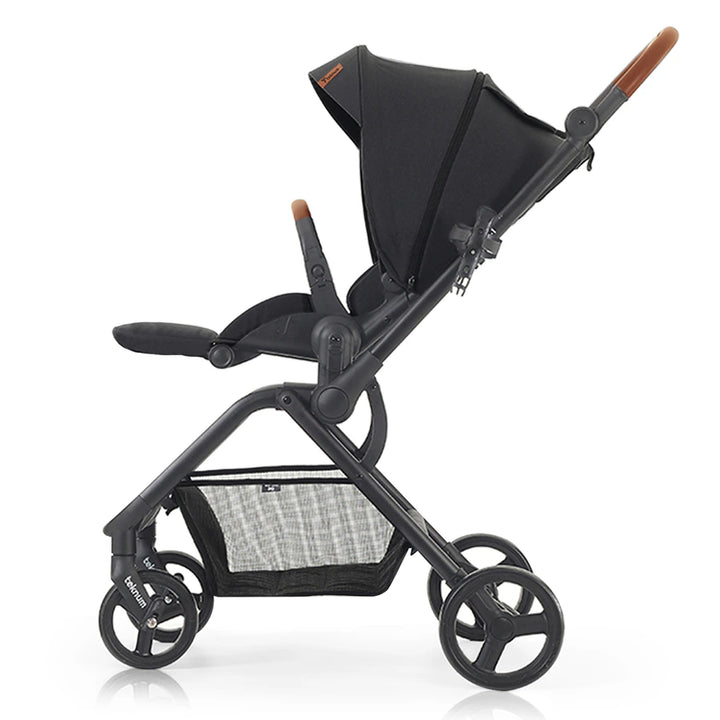 Teknum Stroll -1 Reversible Travel Stroller (Black)