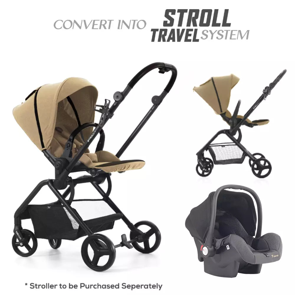 عربة السفر القابلة للعكس Teknum Stroll-1 (كاكي) عربة السفر القابلة للعكس Teknum Stroll-1 (كاكي)