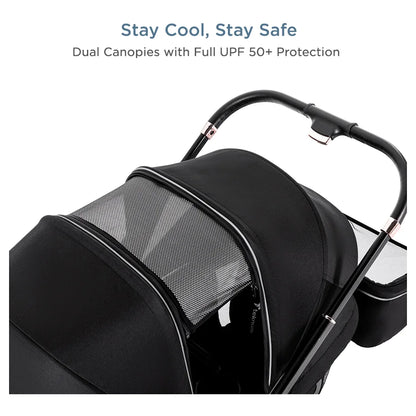 Teknum Reversible Wagon Stroller (Graphite Black)