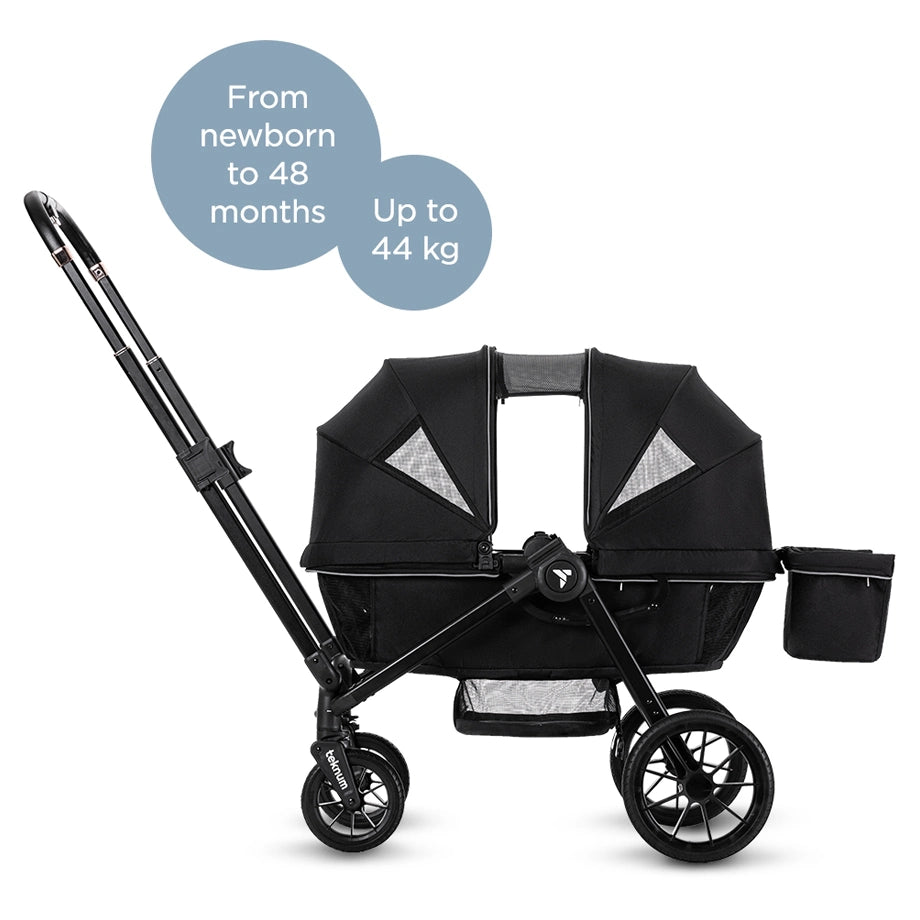 Teknum Reversible Wagon Stroller (Graphite Black)