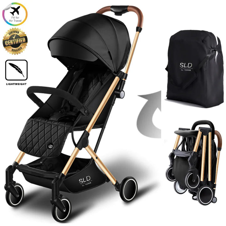 Teknum Travel Lite  Stroller SLD (Black Gold)