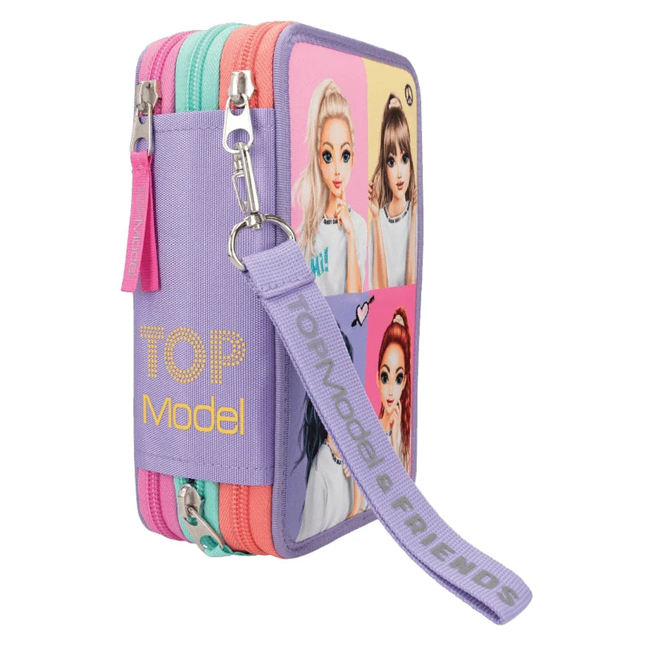 TOPModel Snap Shot Triple Pencil Case