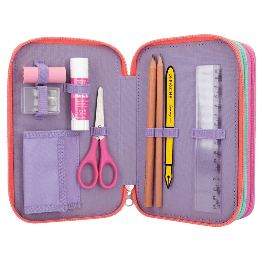 TOPModel Snap Shot Triple Pencil Case