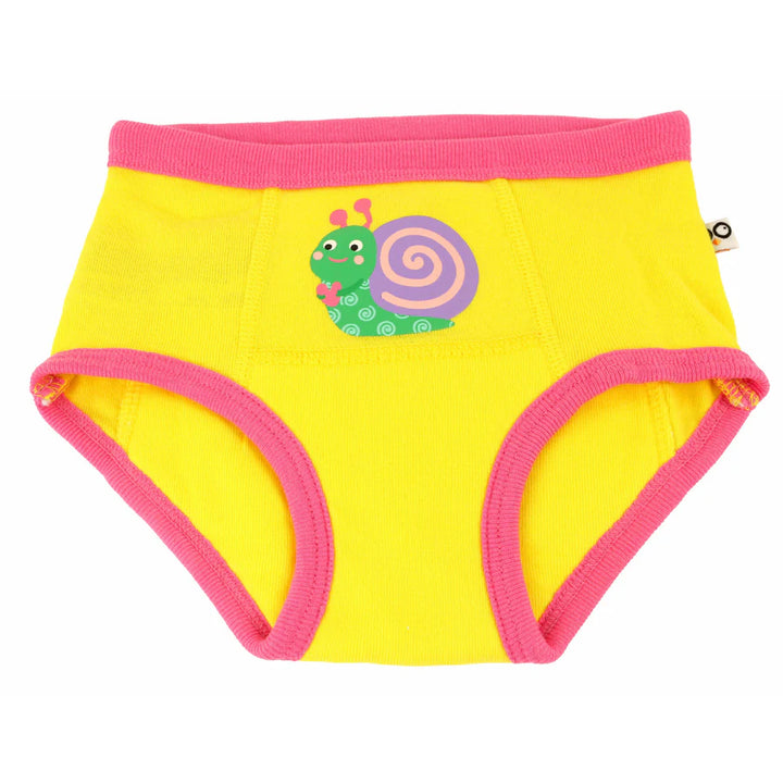 Zoocchini 3 Piece Organic Potty Training Pants Set 2T/3T Girls (Garden Creatures)