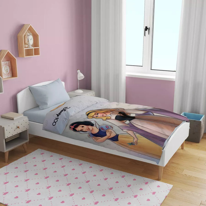 Disney Reversible Single Comforter (Princess)