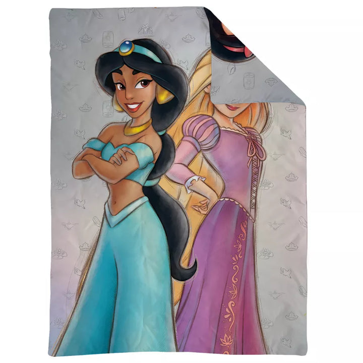 Disney Reversible Single Comforter (Princess)