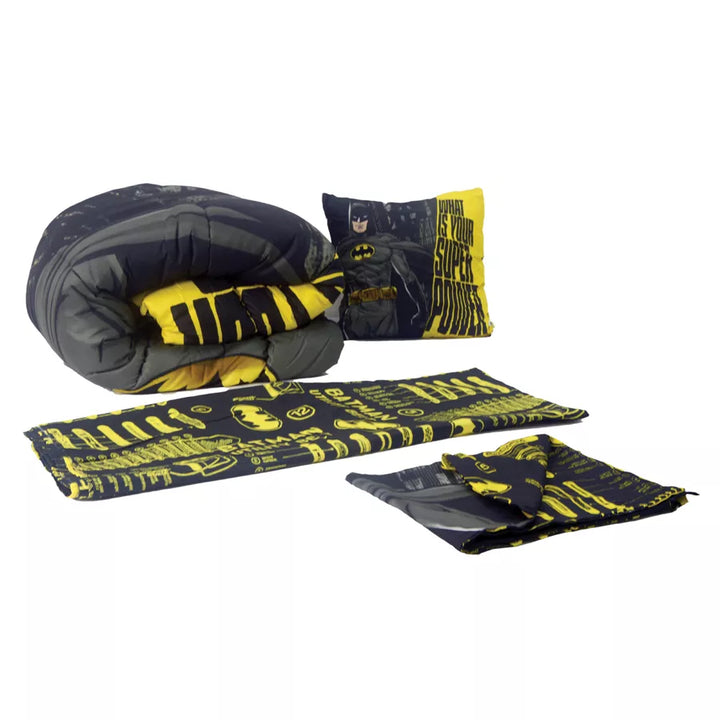 Disney Warner Bros Comforter Set Pack of 4 (Batman)