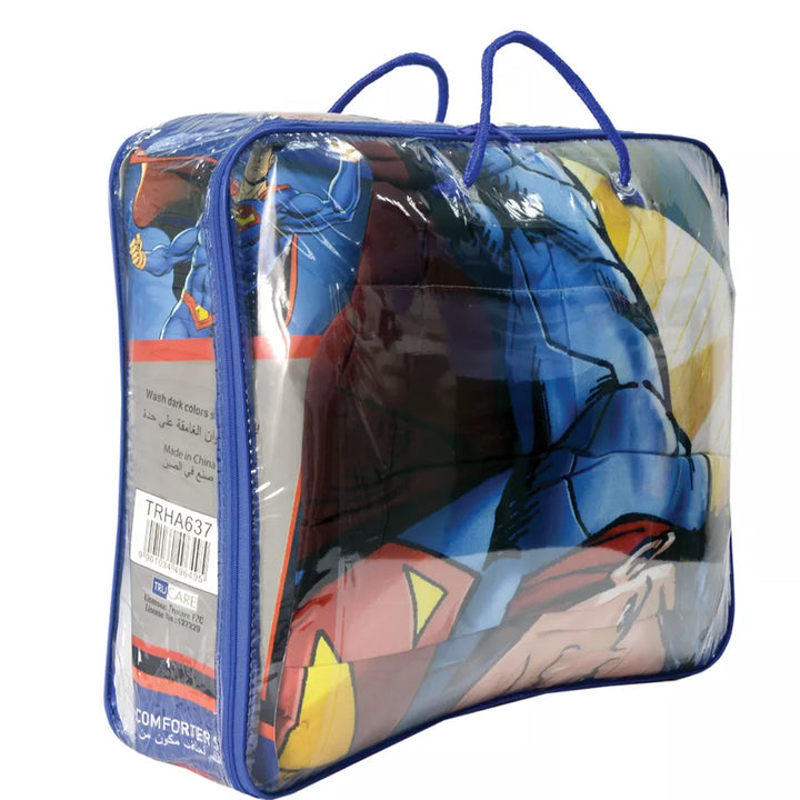 Disney Warner Bros Comforter Set Pack of 4 (Super Man)