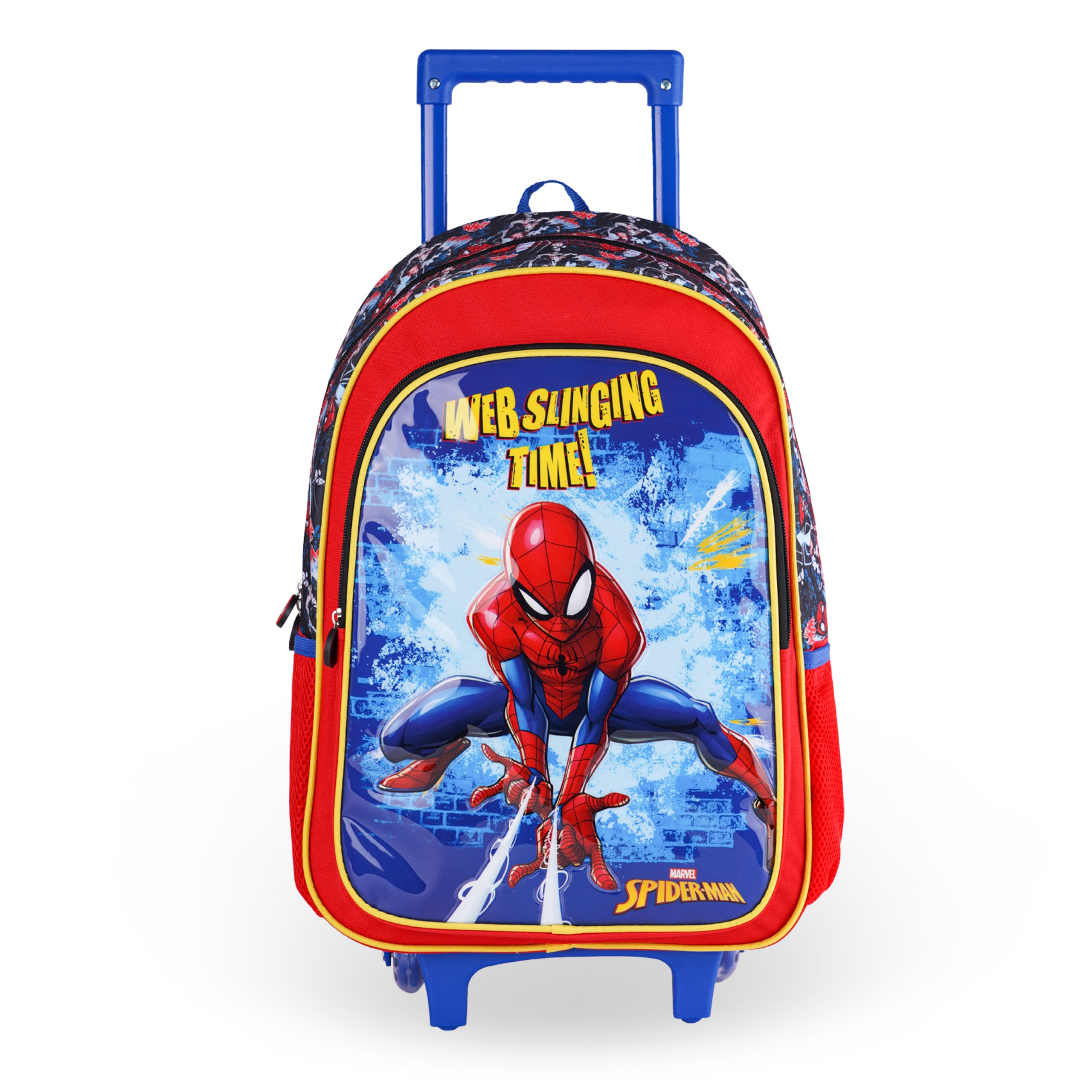 Marvel Spiderman Web Sling Action 3in1 Trolley Box set 18"
