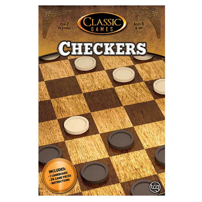 TCG Checkers Board Game