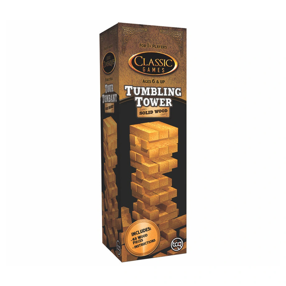 TCG Classic Games Tumbling Tower (48 Pieces)