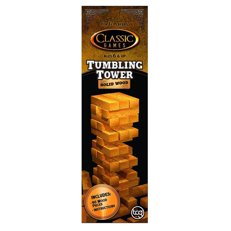 TCG Classic Games Tumbling Tower (48 Pieces)