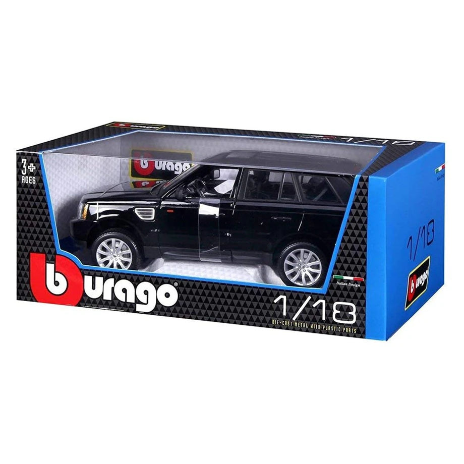 Bburago Land Rover Range Rover Die-Cast Model Car (Black)