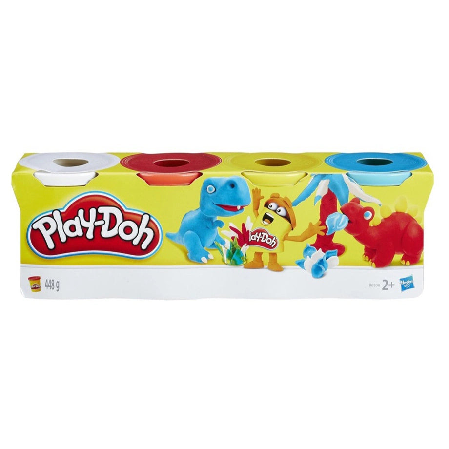 Play-Doh Classic Color 4 Pack (448 g, Colors May Vary)