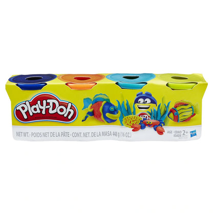Play-Doh Classic Color 4 Pack (448 g, Colors May Vary)