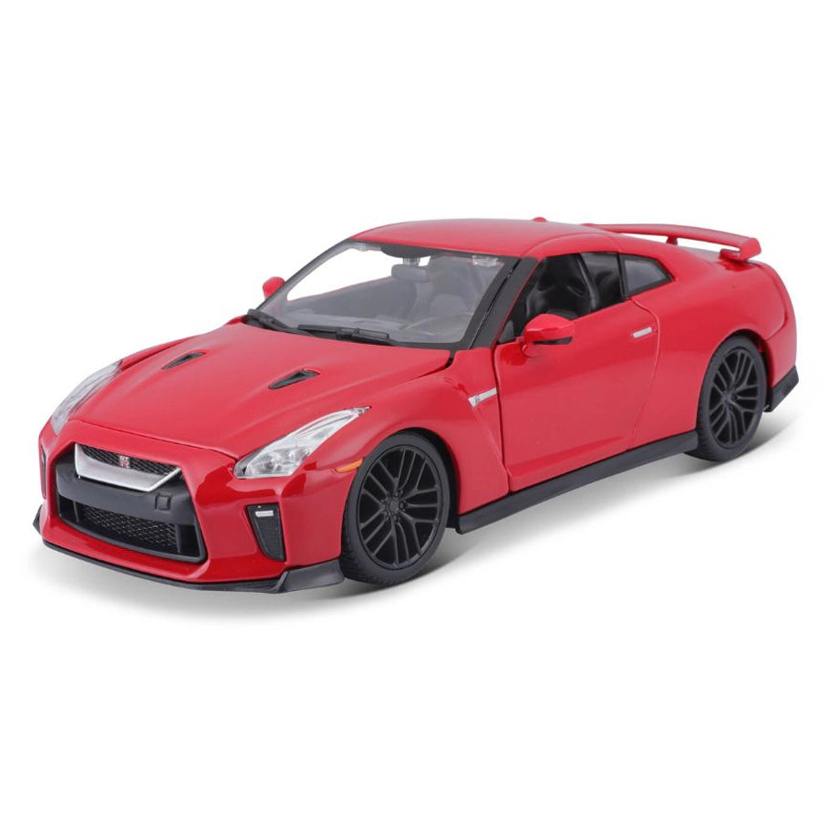 Bburago Nissan Gt-R Die-Cast Car 1:24 (Red)