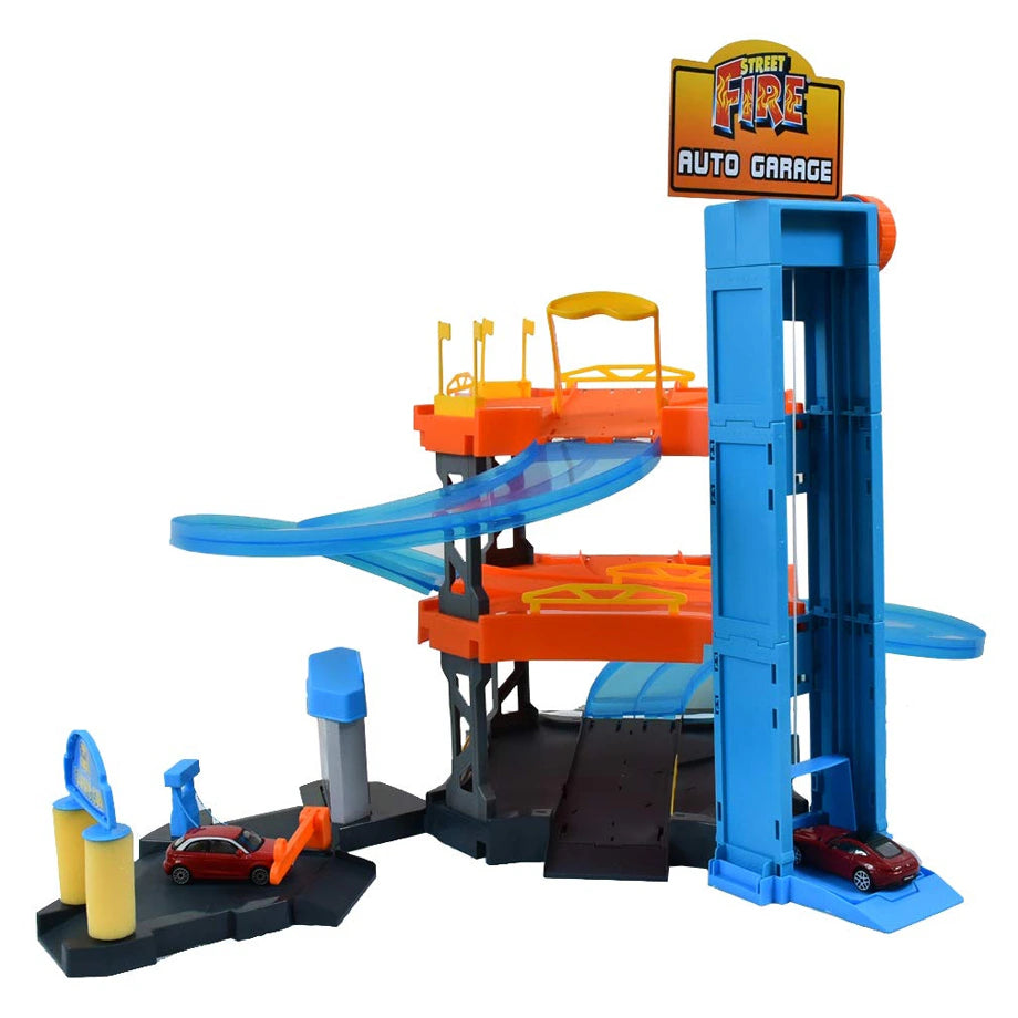 Bburago Street Fire Auto Garage Play Set