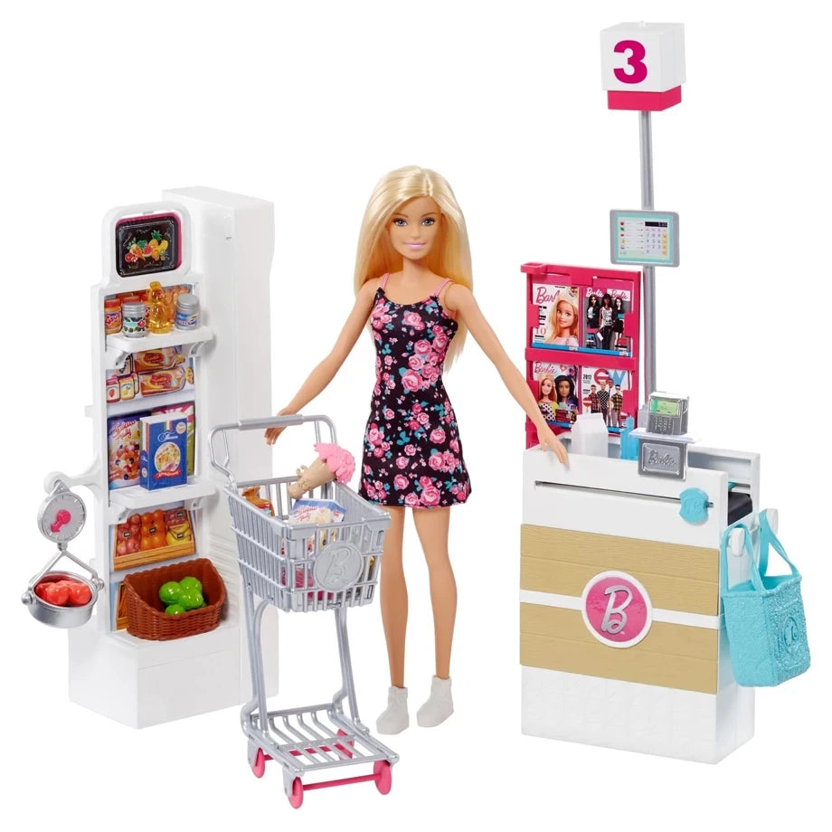Mattel Barbie Supermarket Playset