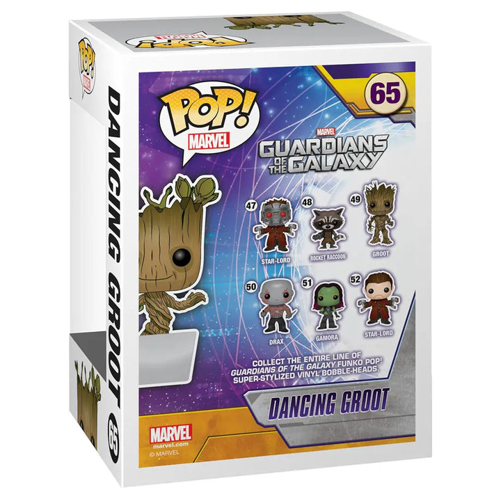 Funko POP! Marvel Guardians of the Galaxy Dancing Groot Vinyl Bobblehead Figure (9.5 cm)
