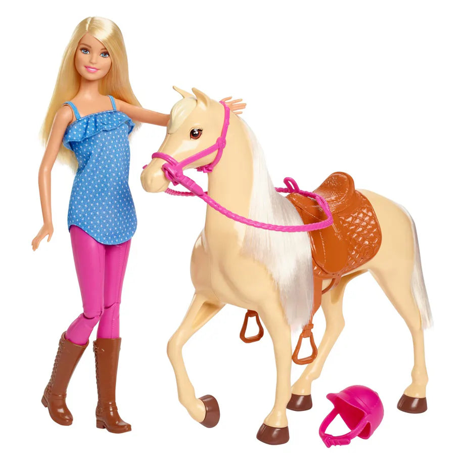Barbie Horse and Doll Playset (Blonde)