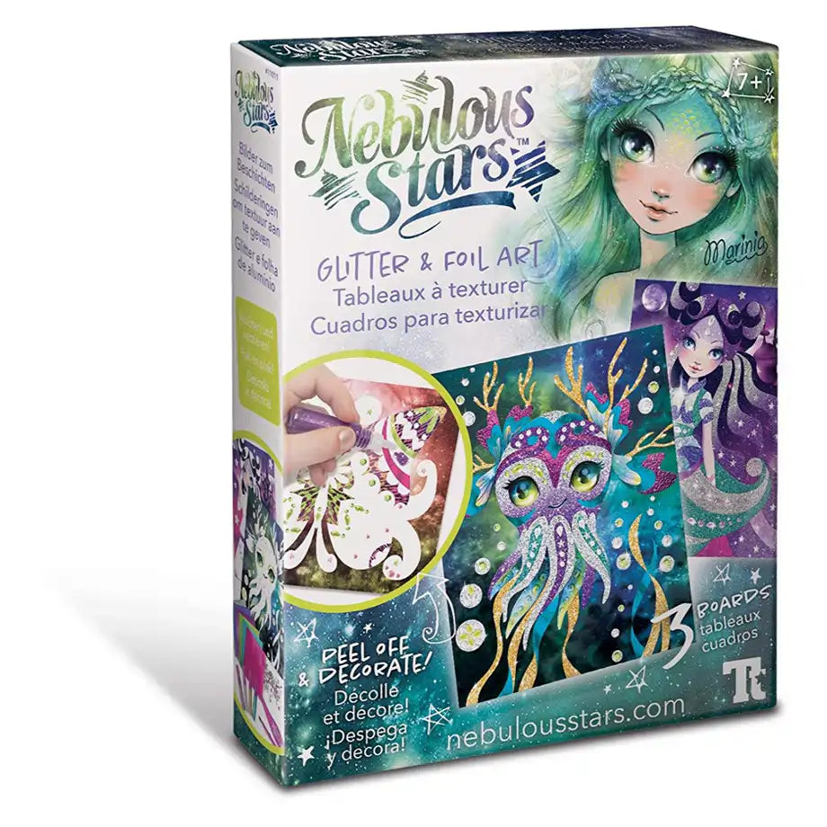 Tween Tea Nebulous Stars Glitter & Foil Art Kit
