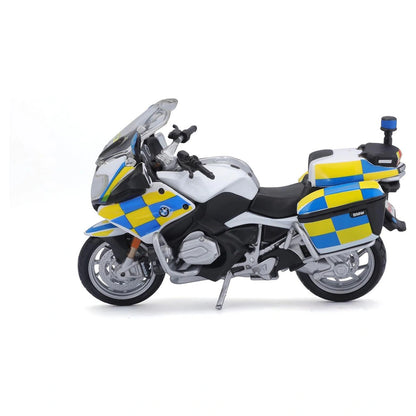Maisto Design BMW R1200RT Authority Police Die-cast Motorbike (1:18, Assorted)