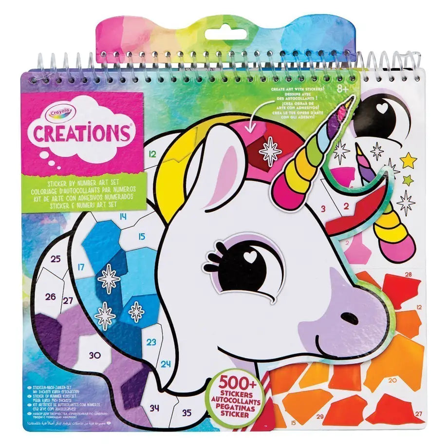 Crayola Creations Sticker by Number Art Set