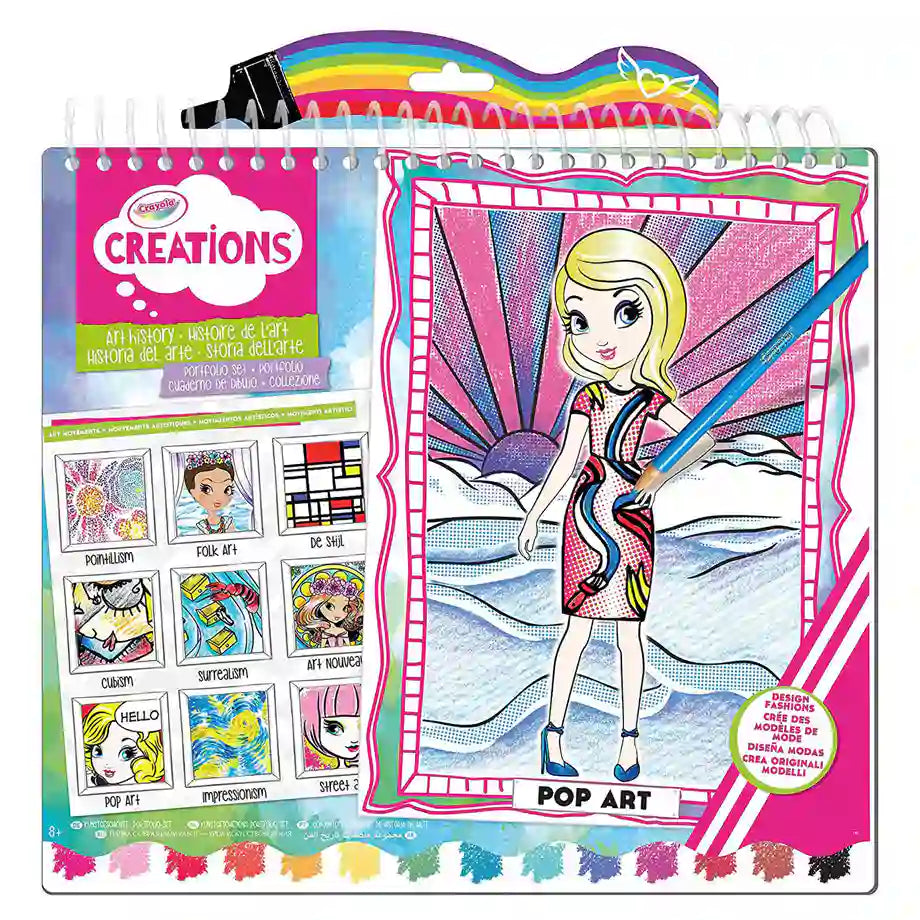 Crayola Creations Art History Portfolio Set