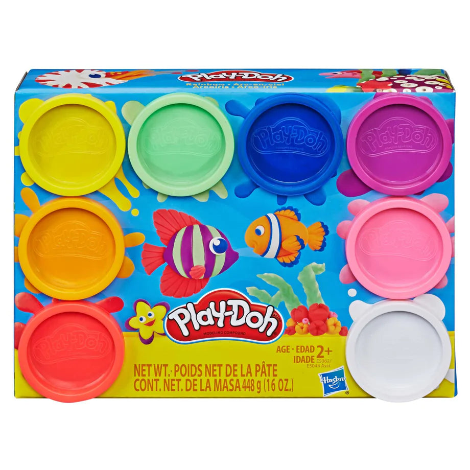 Play-Doh Rainbow Dough Set (8 Pack)