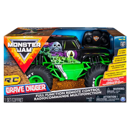 Monster Jam RC Grave Digger Monster Truck (1:24)