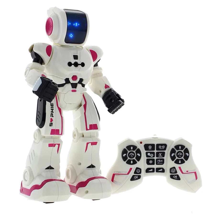 Xtrem Bots Remote-Controlled Hi-Tech Sophie Robot (25 Cm, Pink)