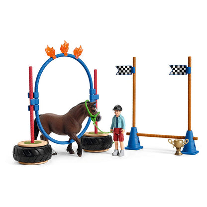 Schleich Pony Agility Race Playset