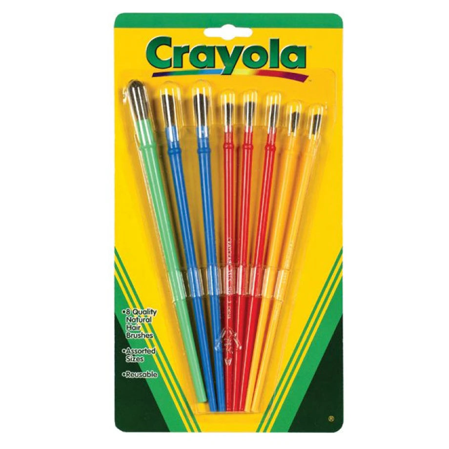 Crayola Paint Brushes (Pack of 8)