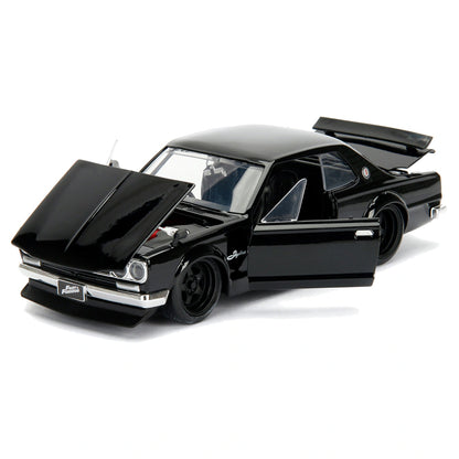 Fast & Furious 1971 Brian'S Nissan Skyline 2000 Gt-R (1:24, Black)
