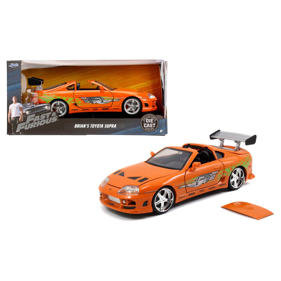 Fast & Furious 1995 Toyota Supra (1:24, Orange)
