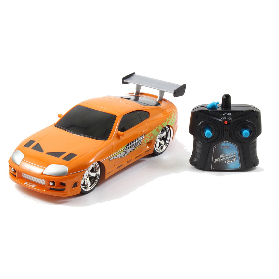 Fast & Furious Rc Brian'S Toyota Supra (1:24, Orange)