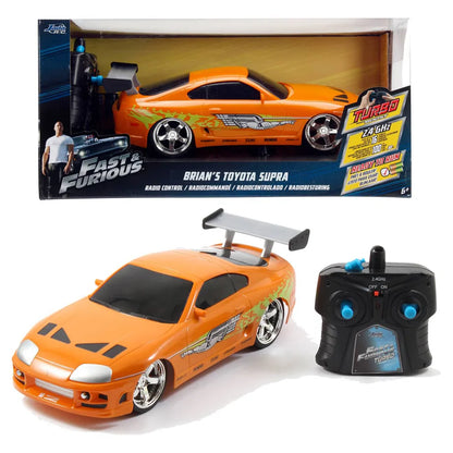 Fast & Furious Rc Brian'S Toyota Supra (1:24, Orange)
